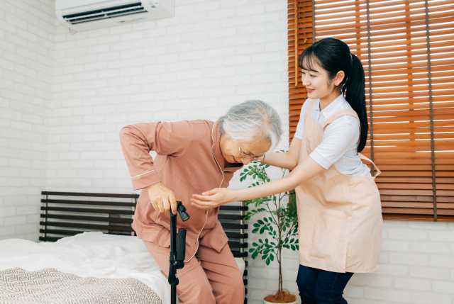 起き上がり介助