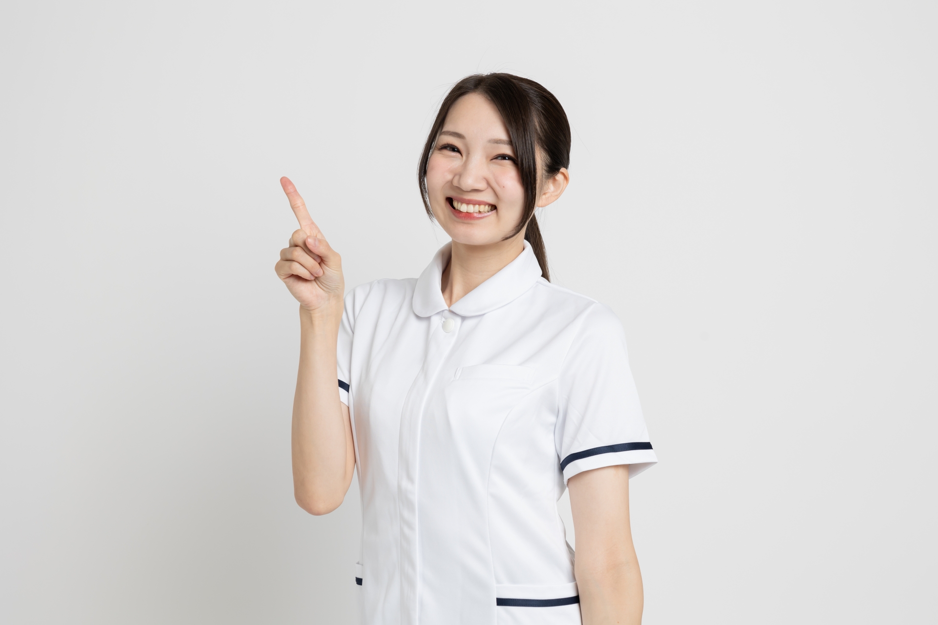 笑顔の介護士