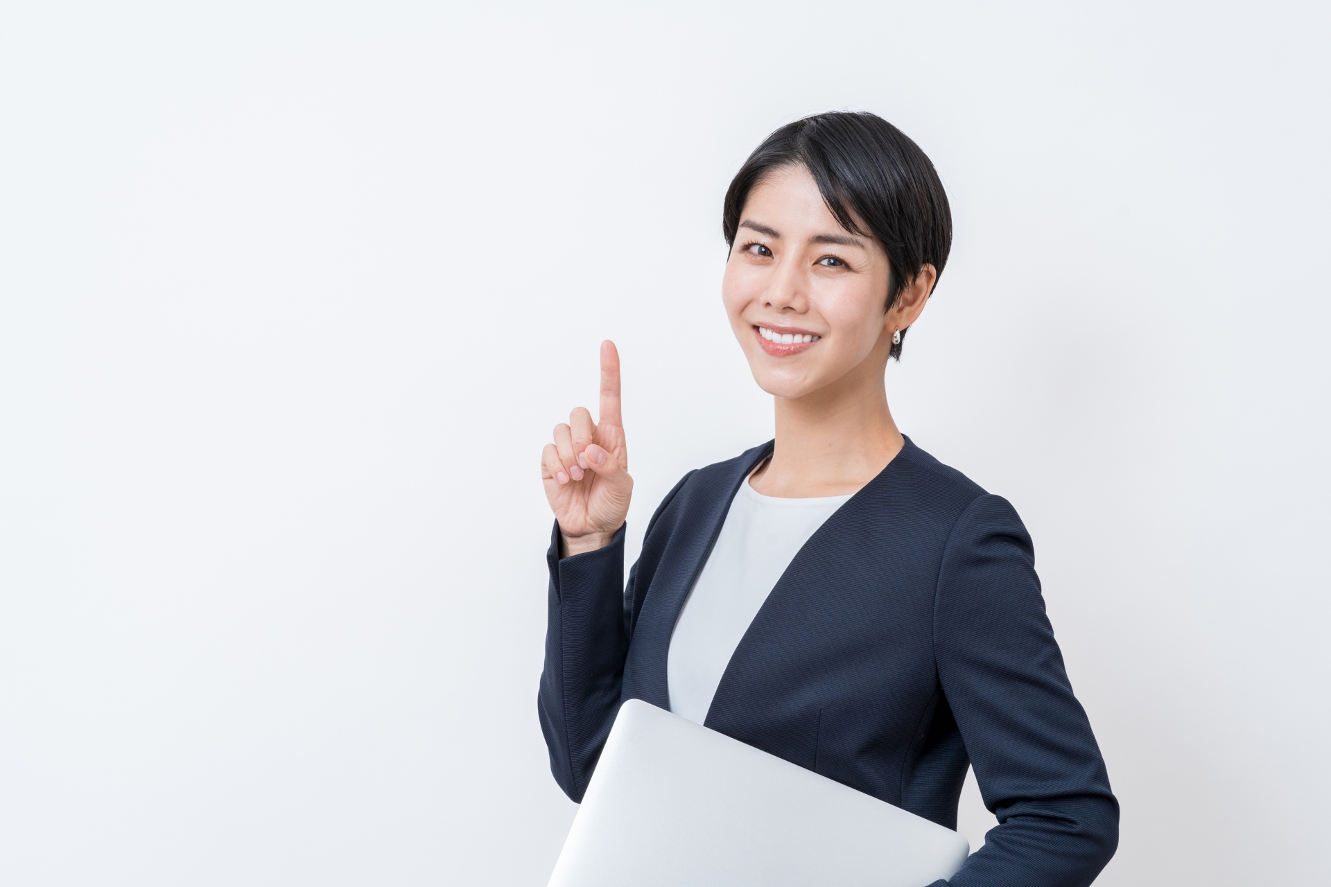 提案するビジネスウーマン
