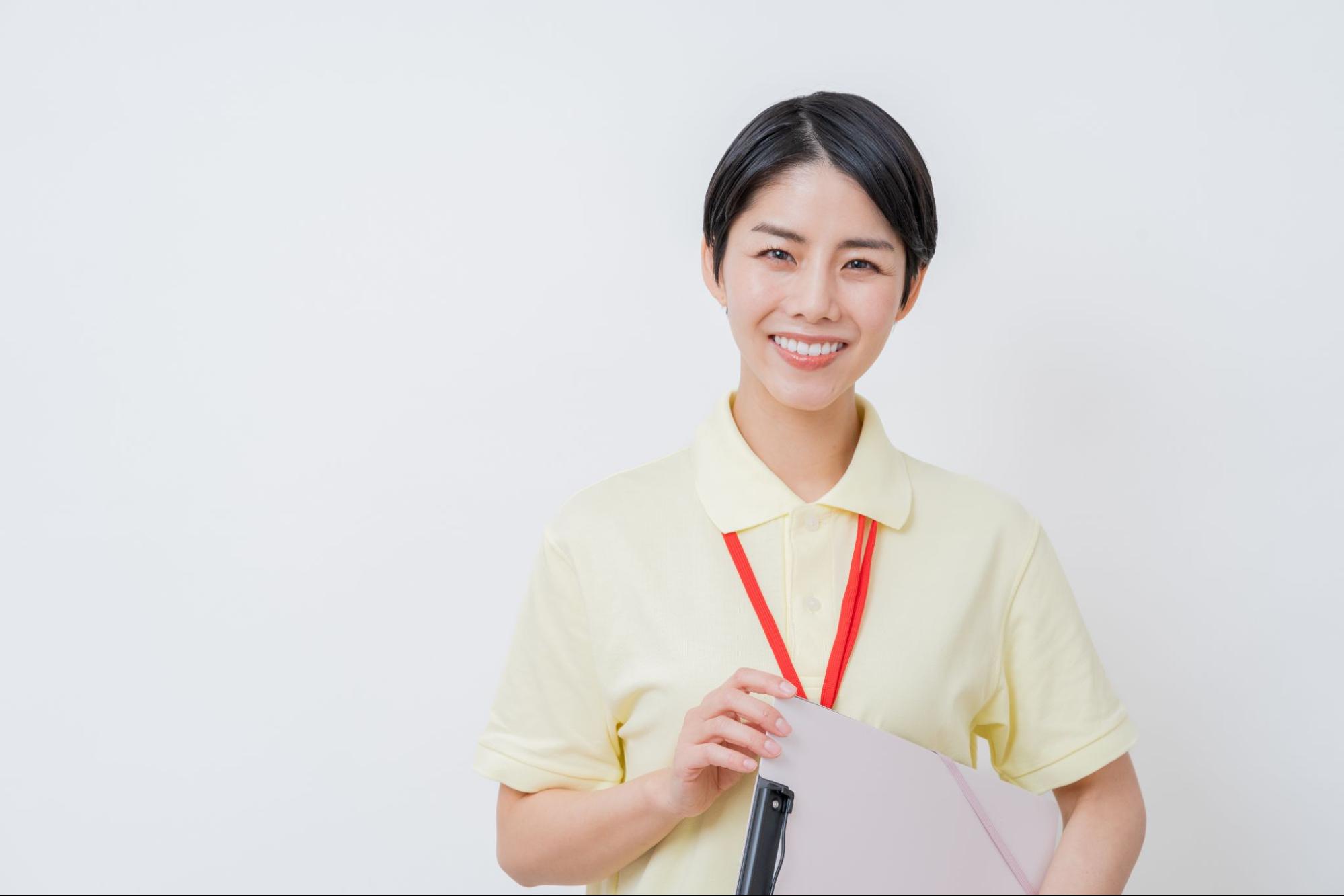 たたずむ女性