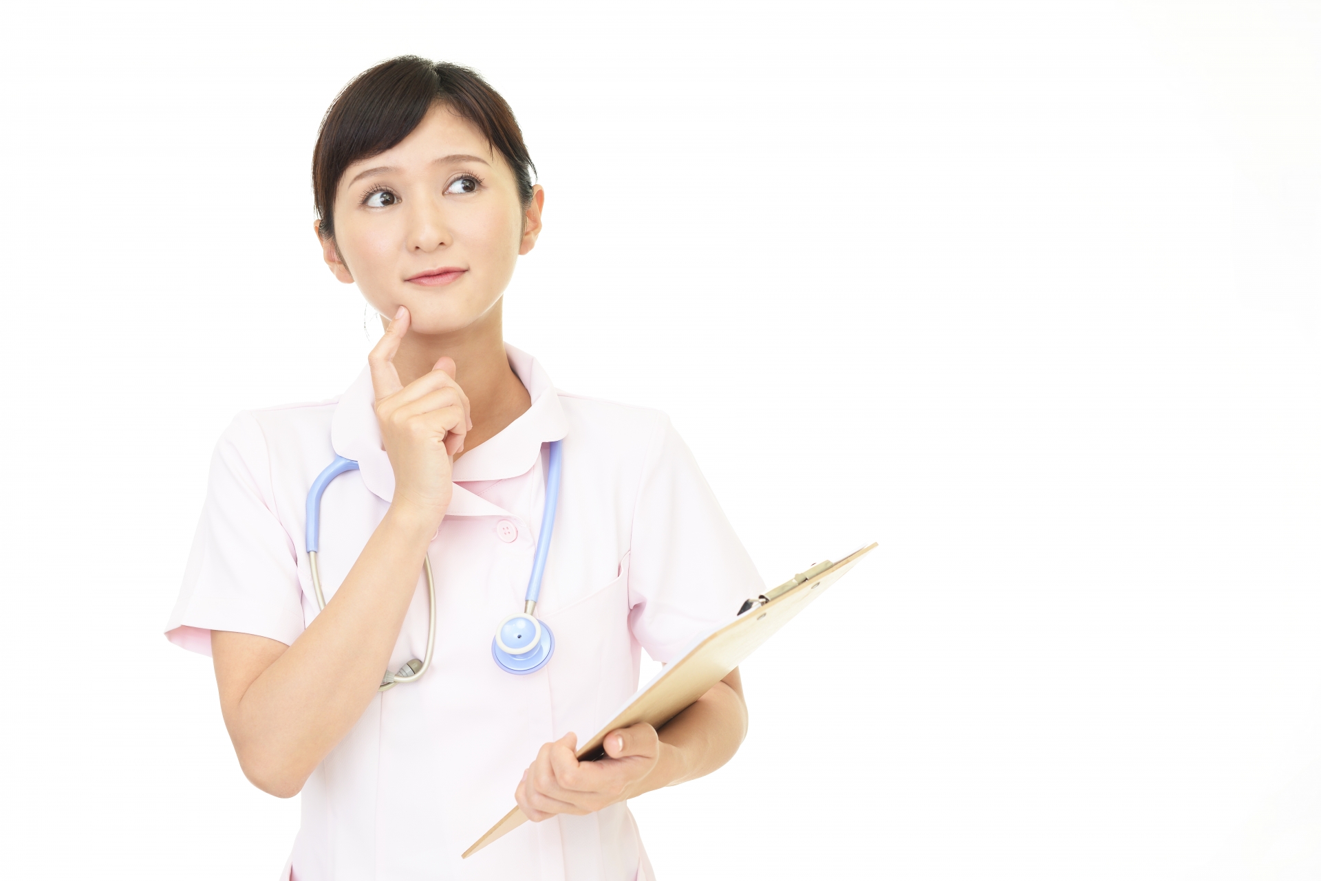考える女性