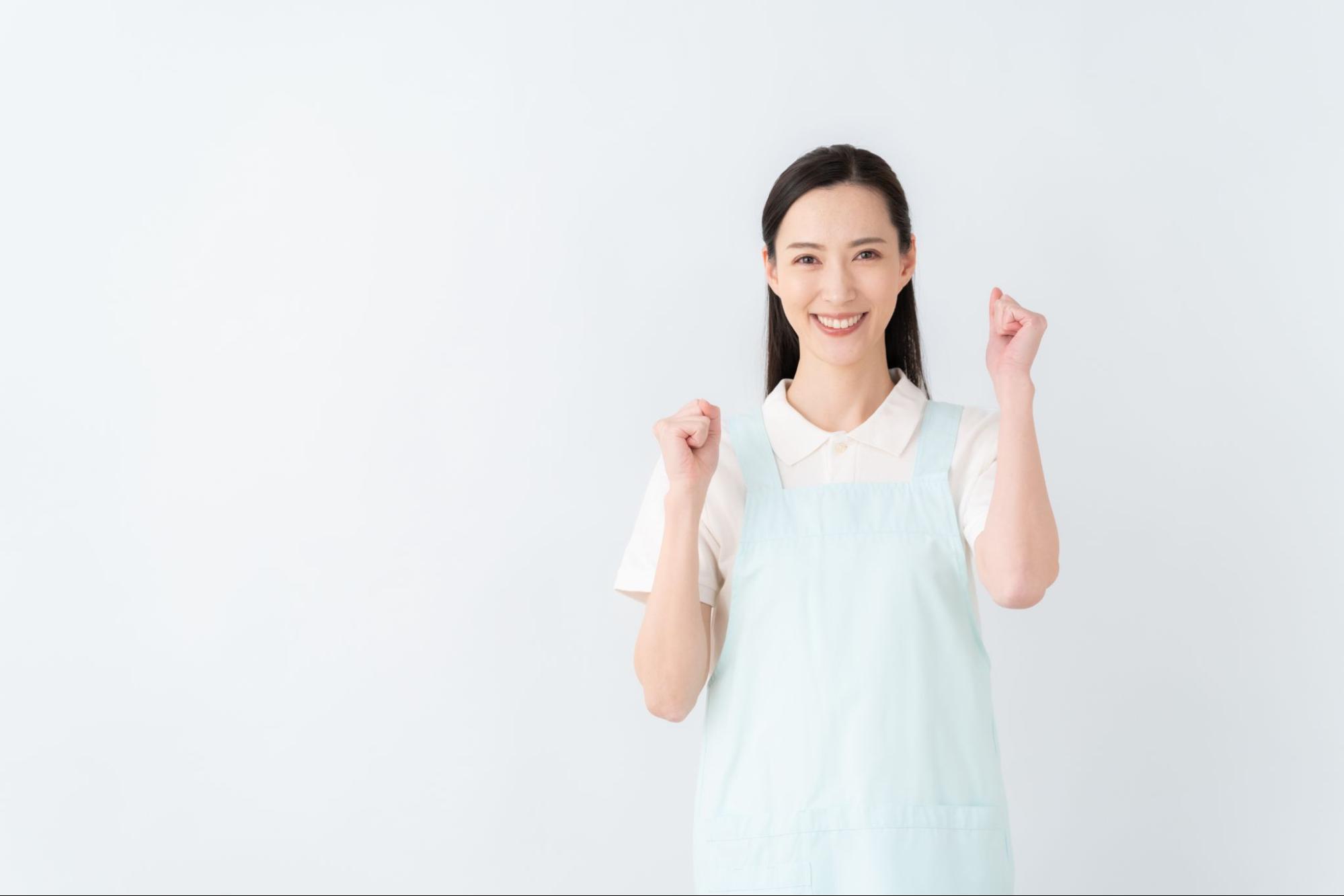 落ち込む介護士