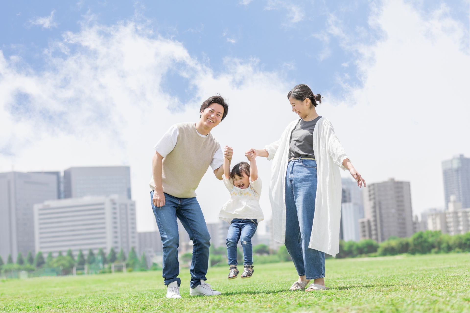 家族で過ごす