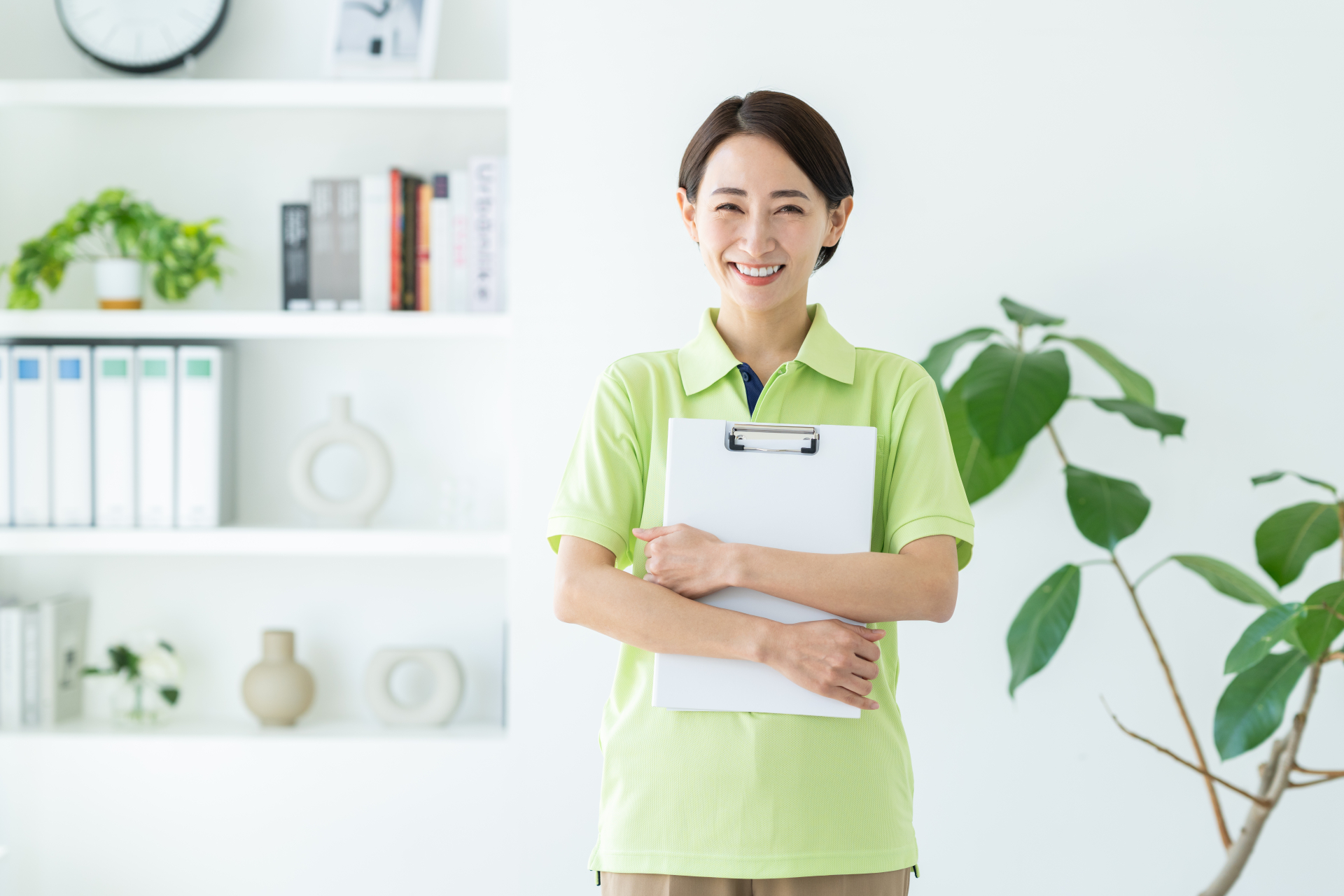 微笑む女性
