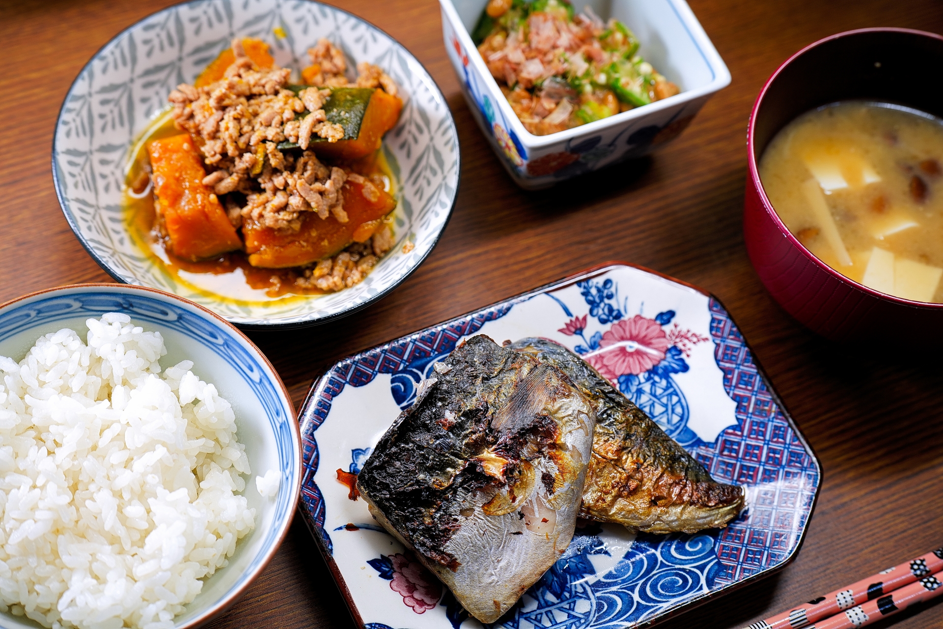 焼さば定食