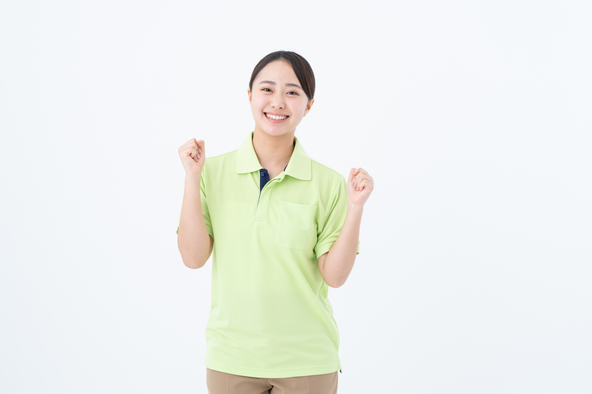 頑張る介護福祉士