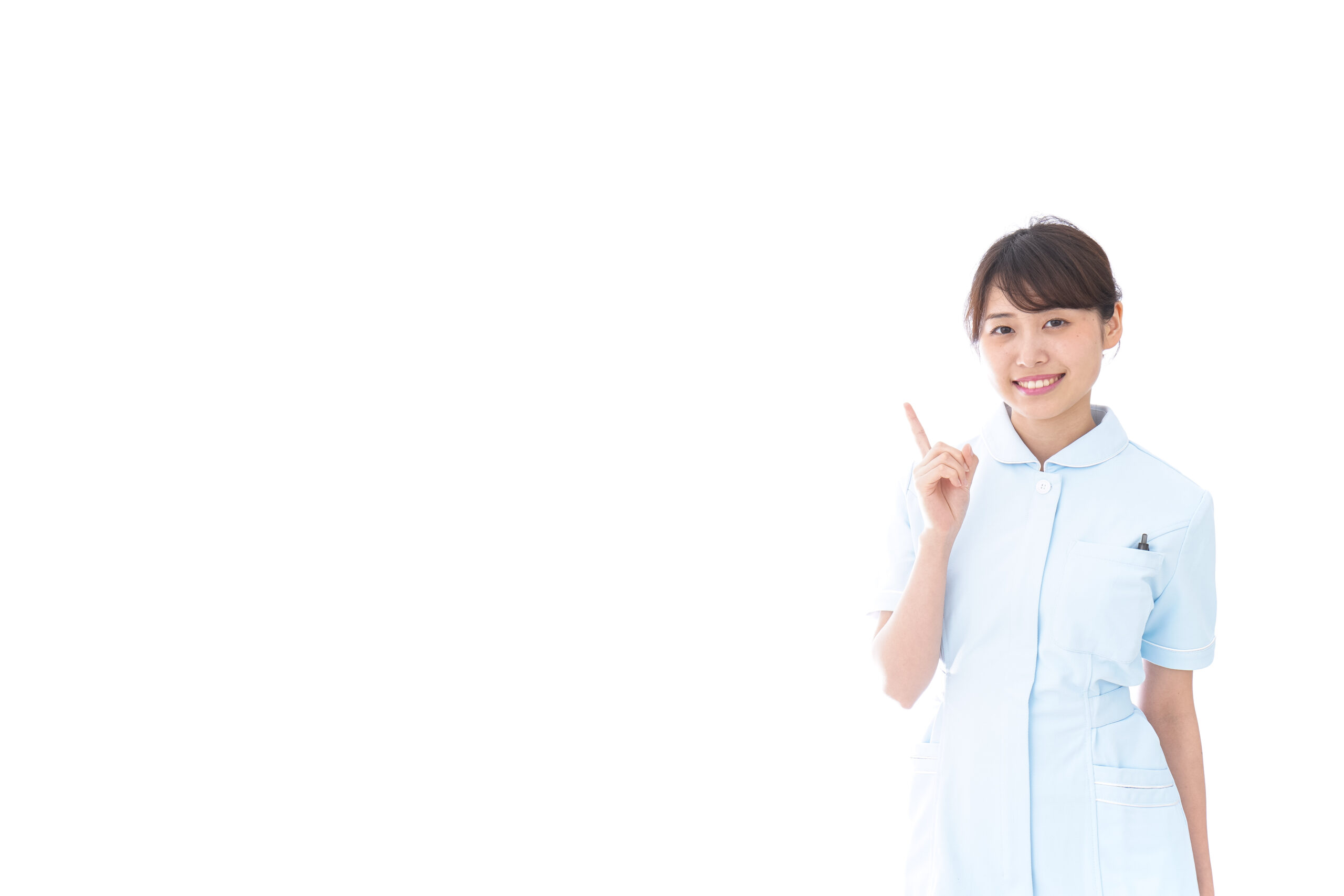 アドバイスをするナース