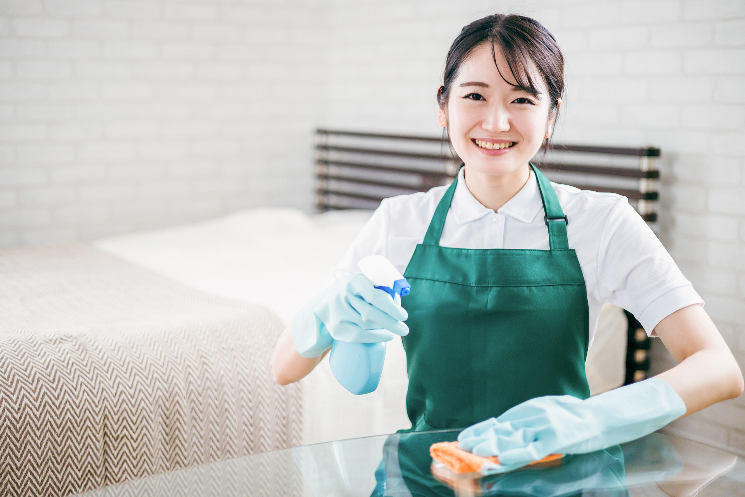 清掃業・家事代行業の女性