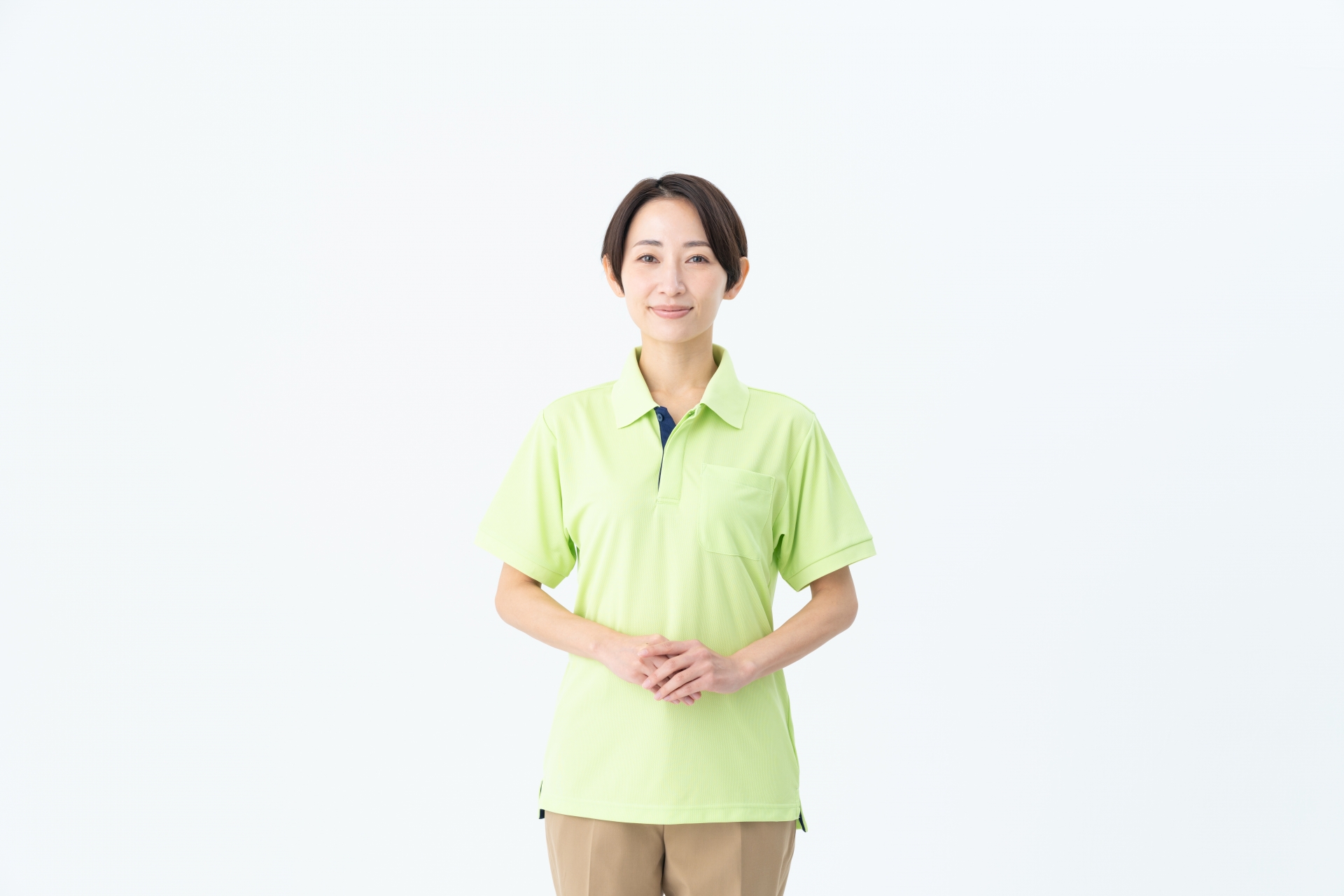 ミドルの介護福祉士の女性