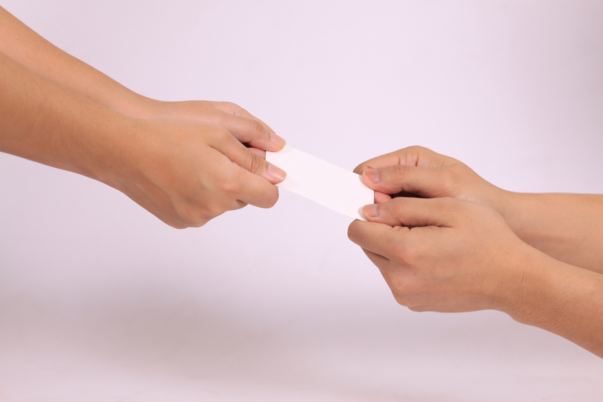 ハンドパーツ（名刺交換）