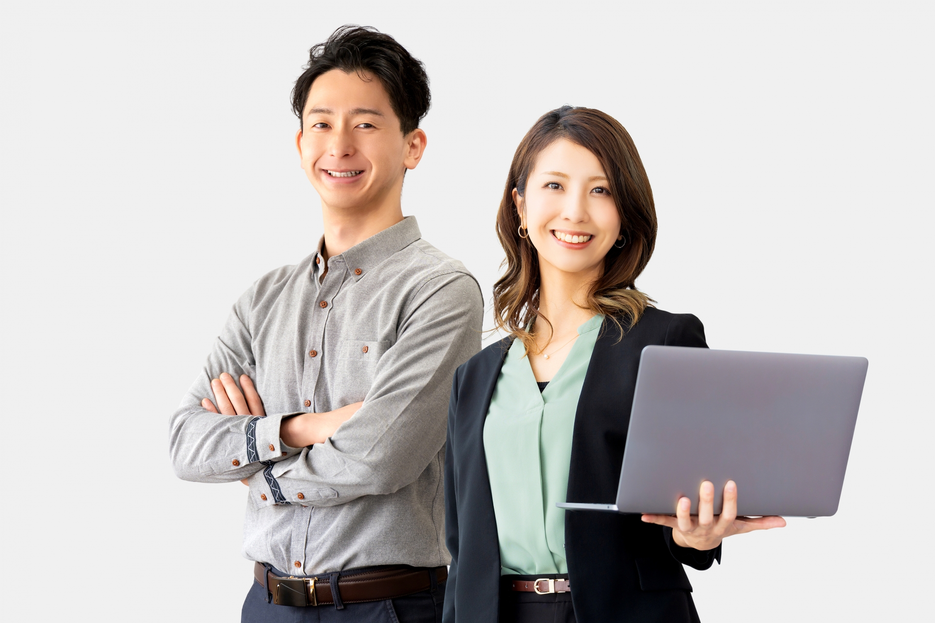 男女のビジネスパーソン