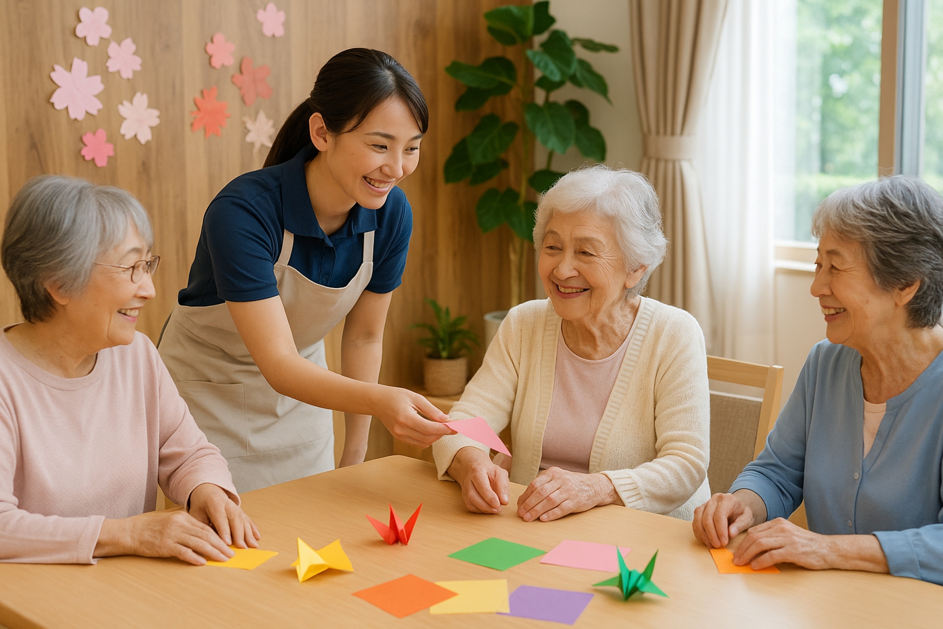 折り紙レクリエーション