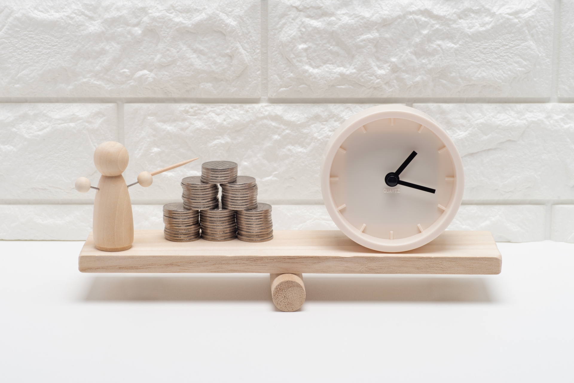 時間とお金の比較でタイムイズマネー