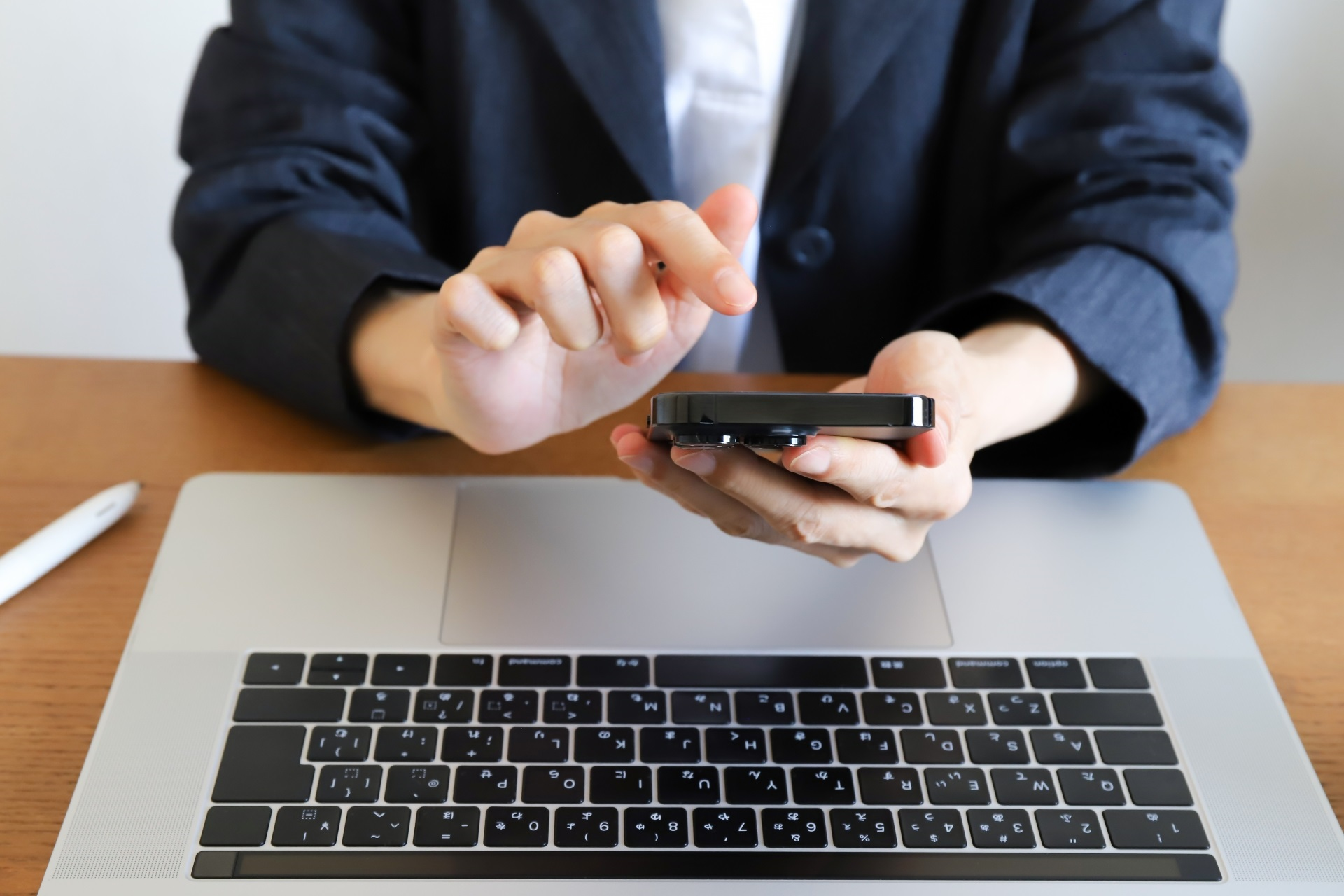 スマホとパソコン