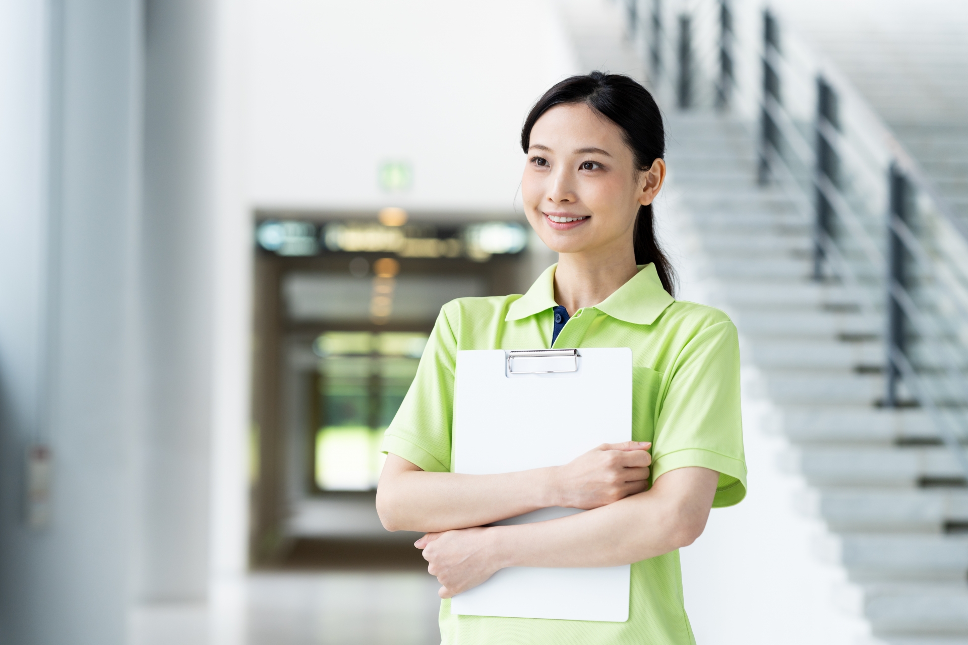 介護福祉士の若い女性