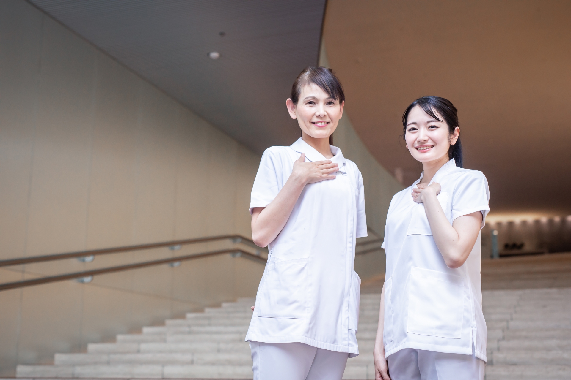 病院で働く医療スタッフ(看護師)