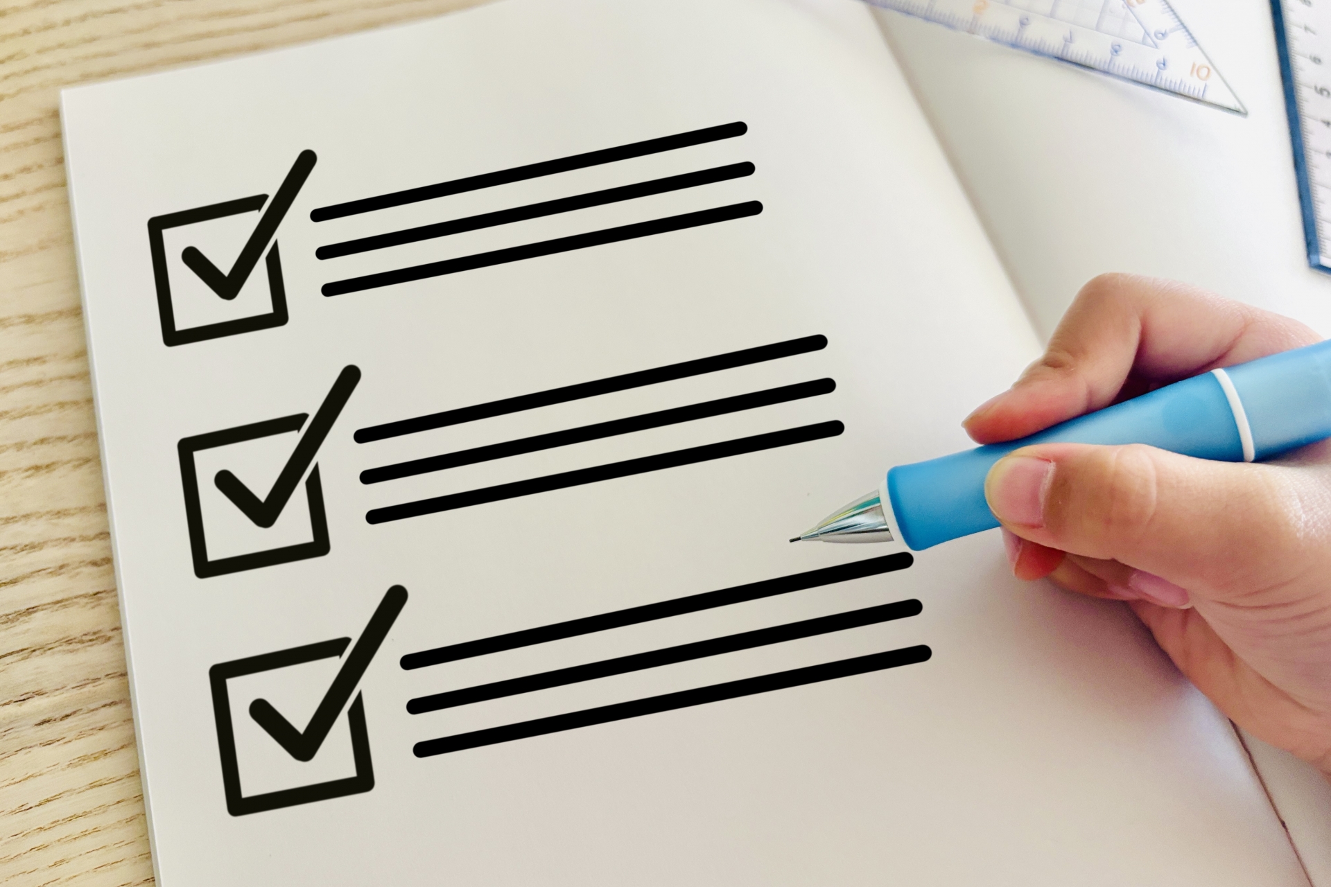 タスク・課題のチェックリストイメージ