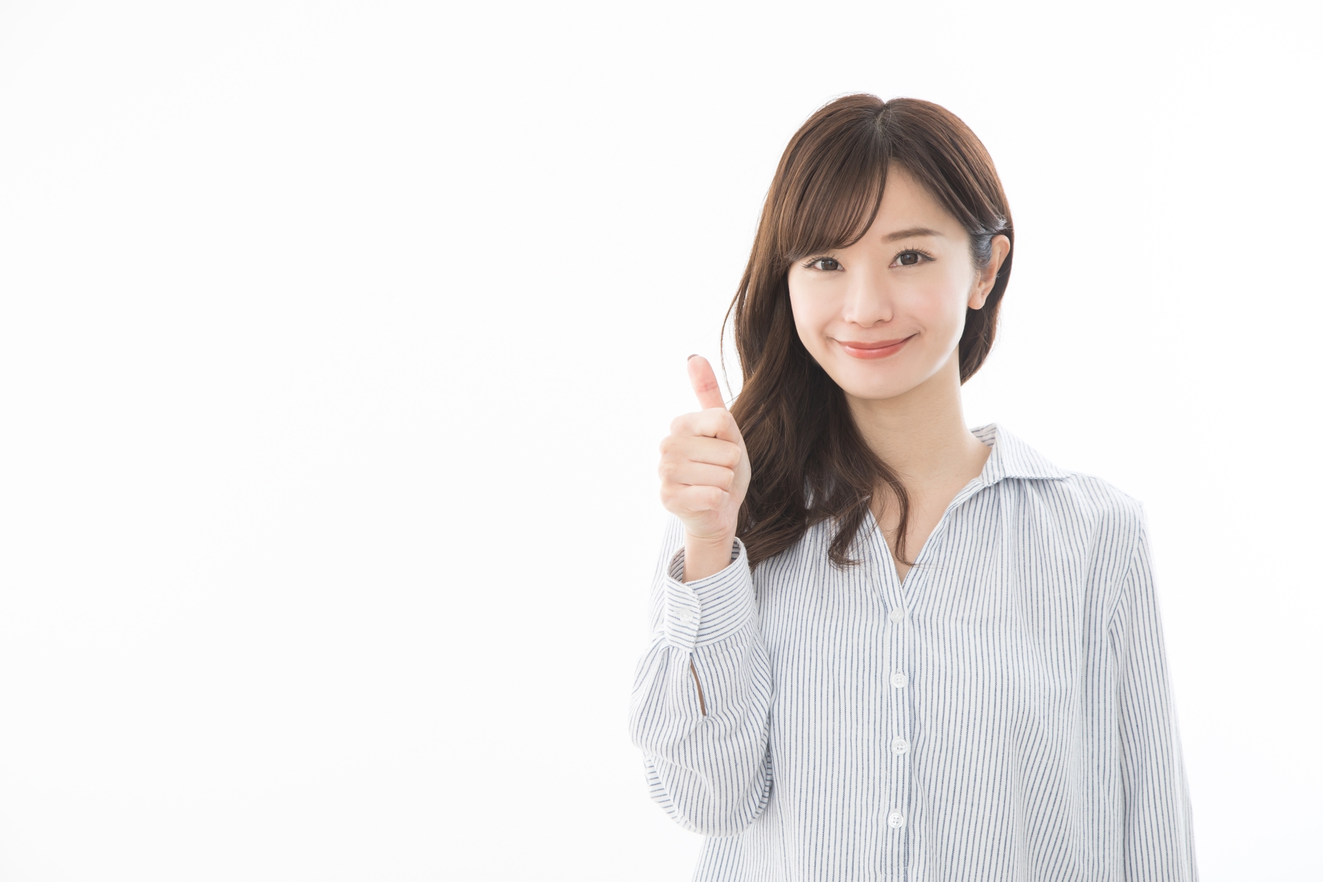 若い女性　グッド