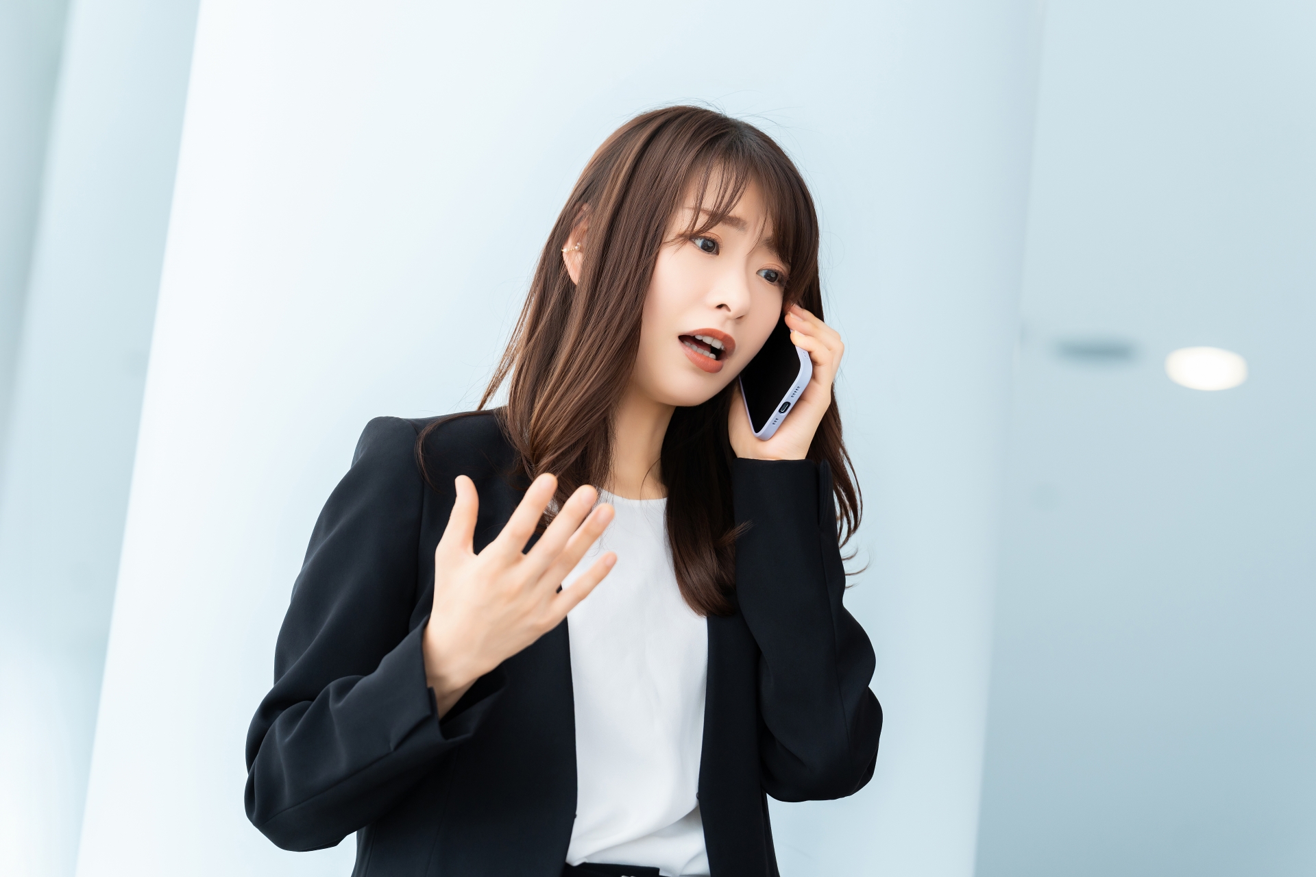 電話でトラブル