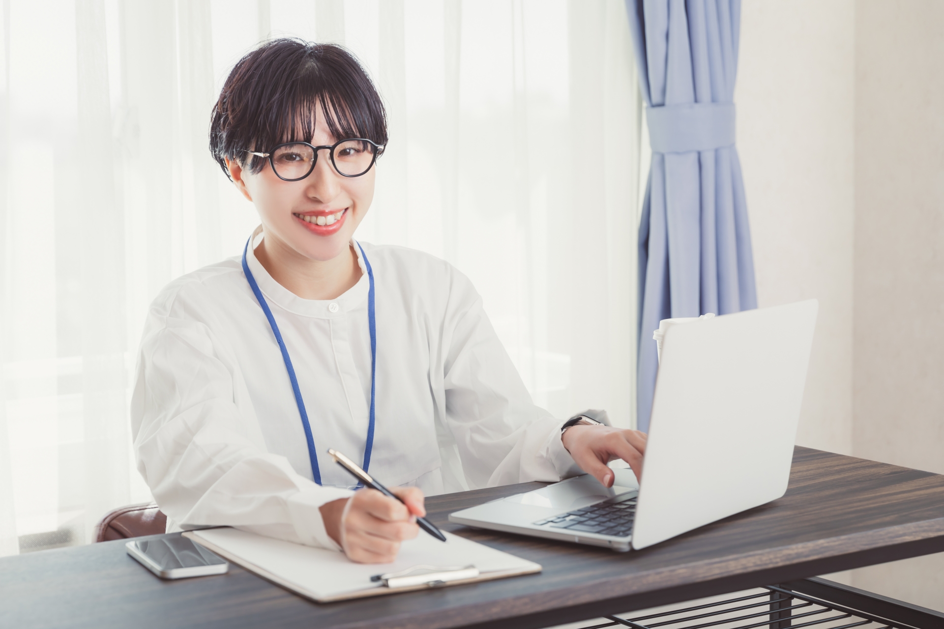 働く女性　business woman