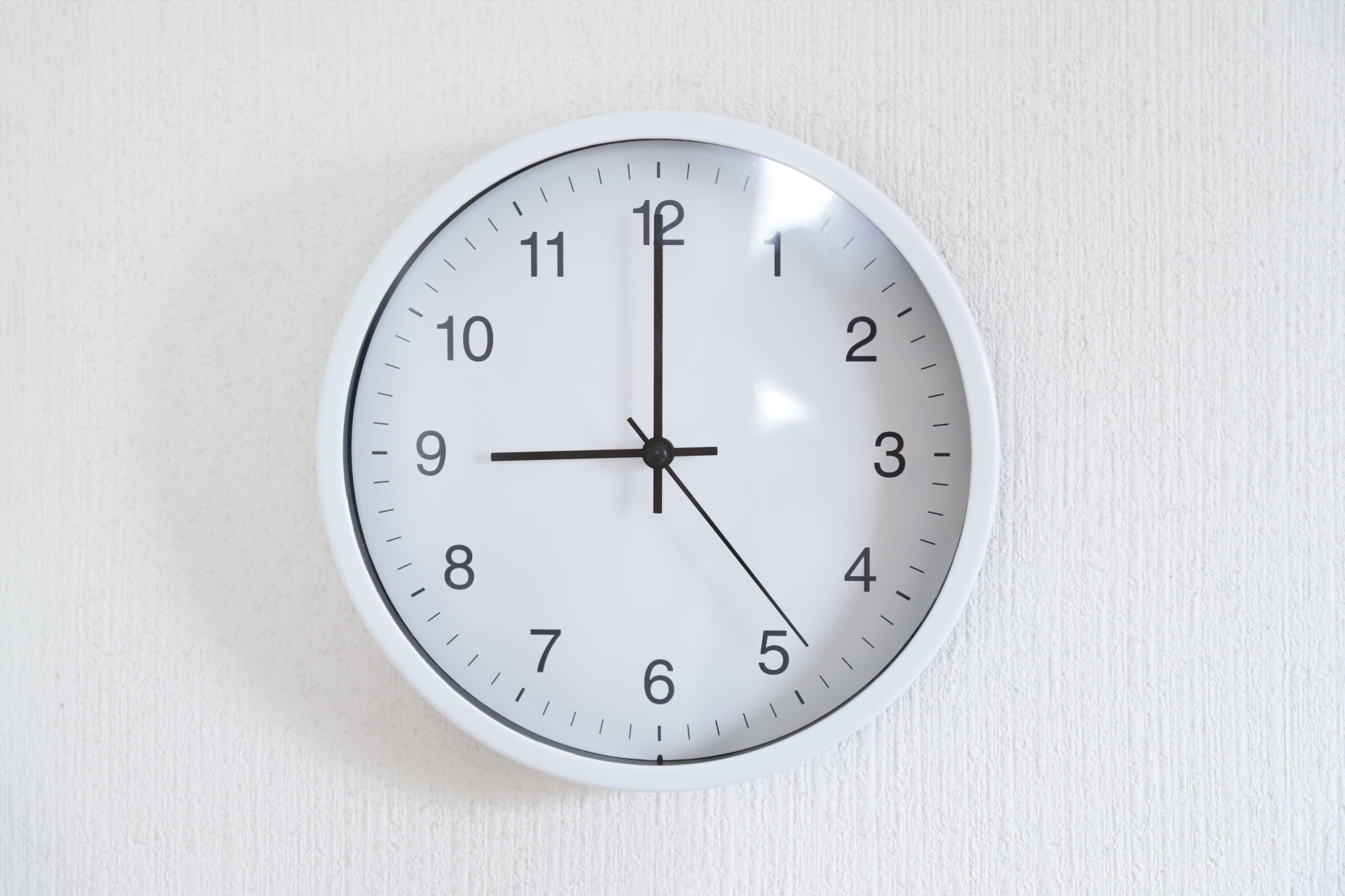 掛け時計　時間イメージ