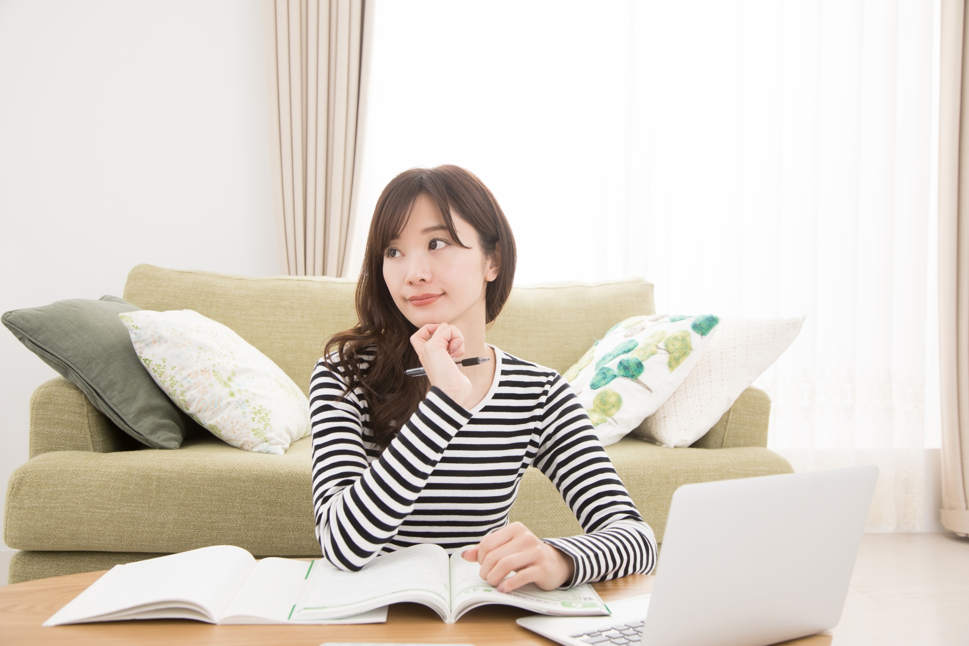 女性　勉強