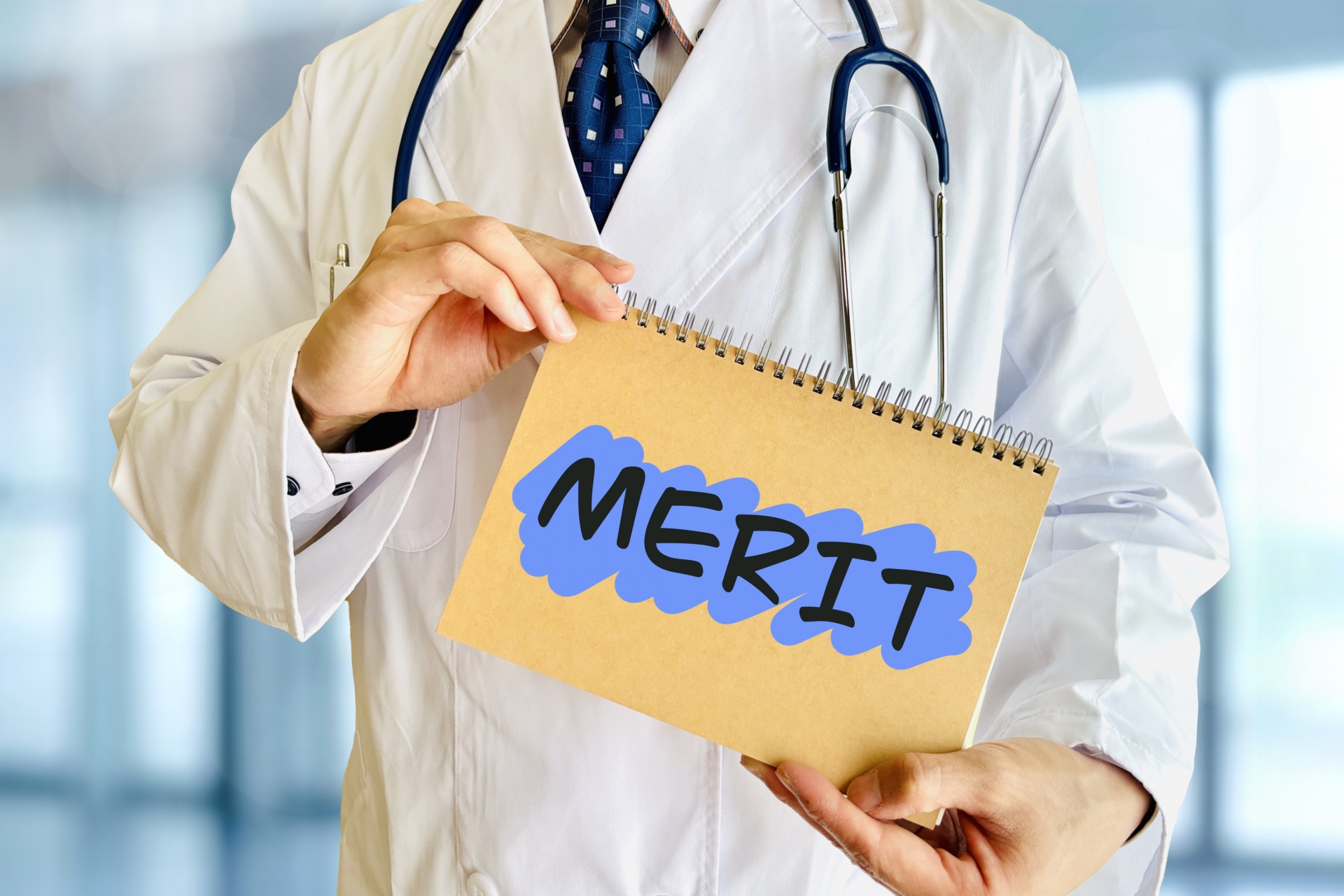 meritの文字を持つ医師