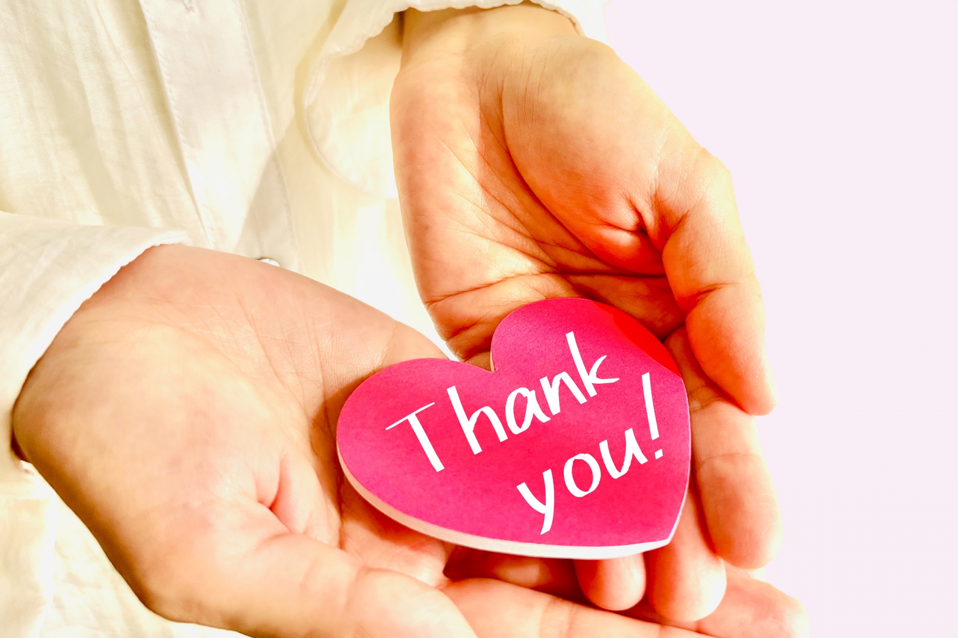 感謝の気持ち Thank you!