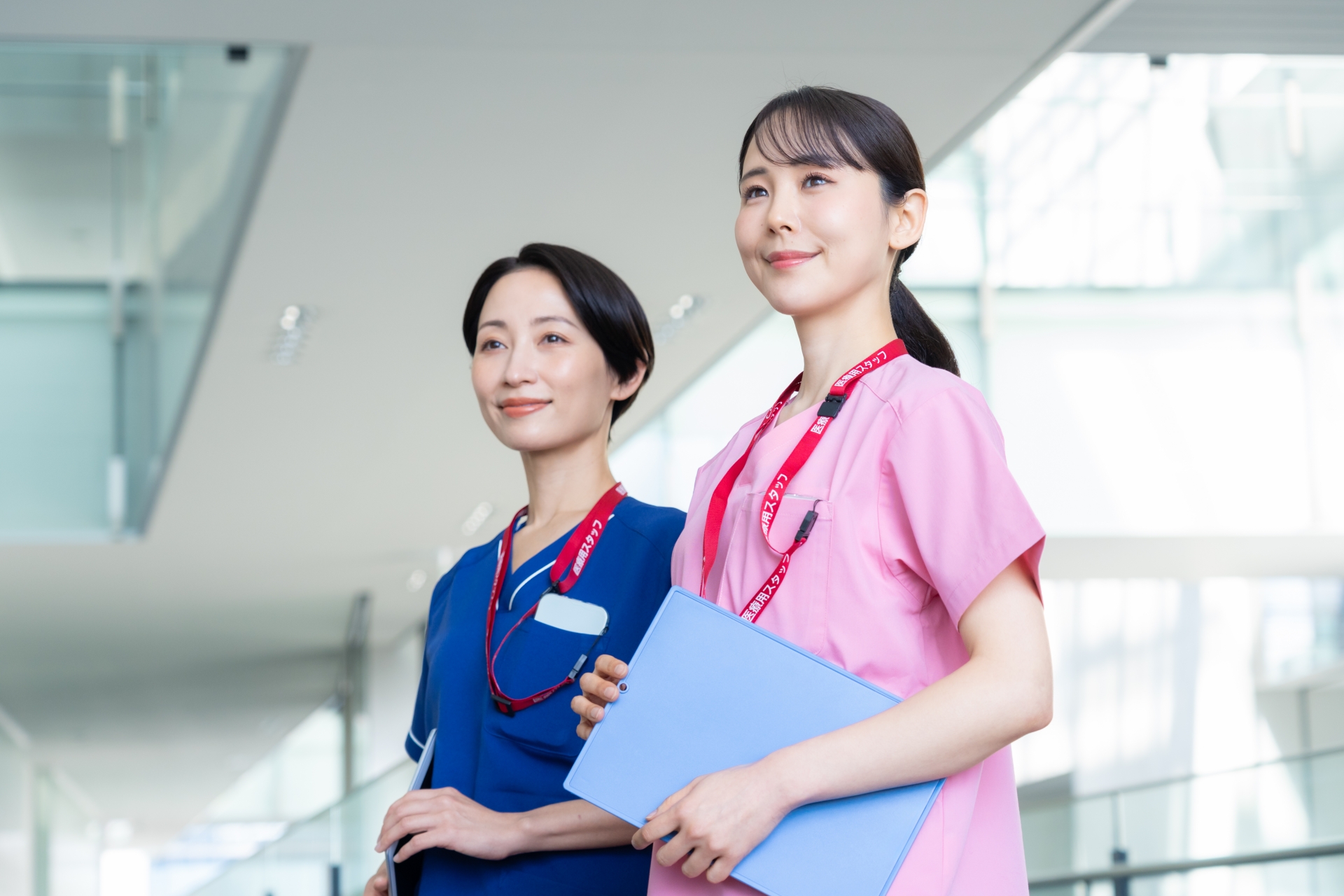 病院で働く女性