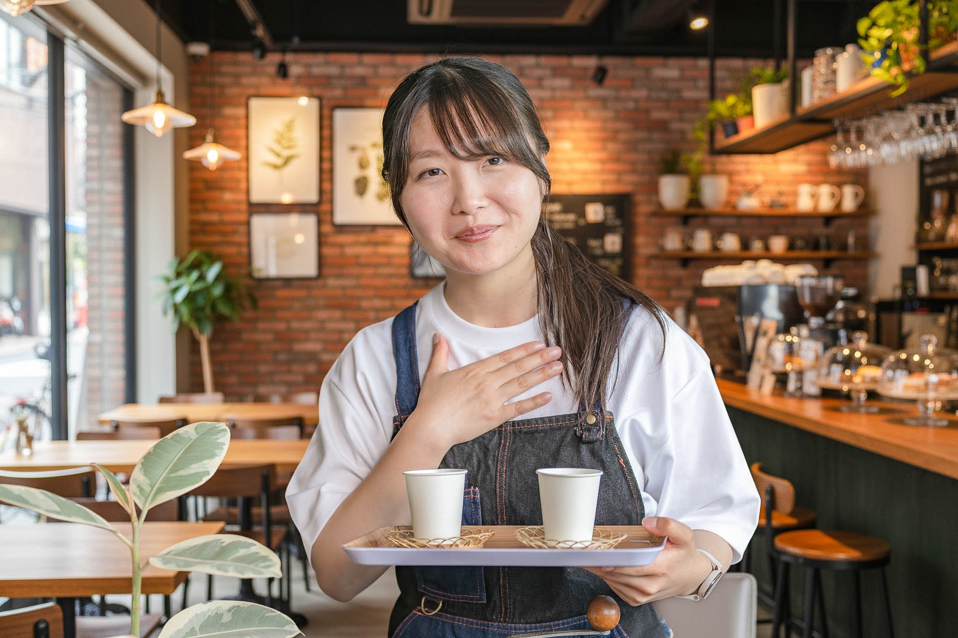 カフェスタッフ