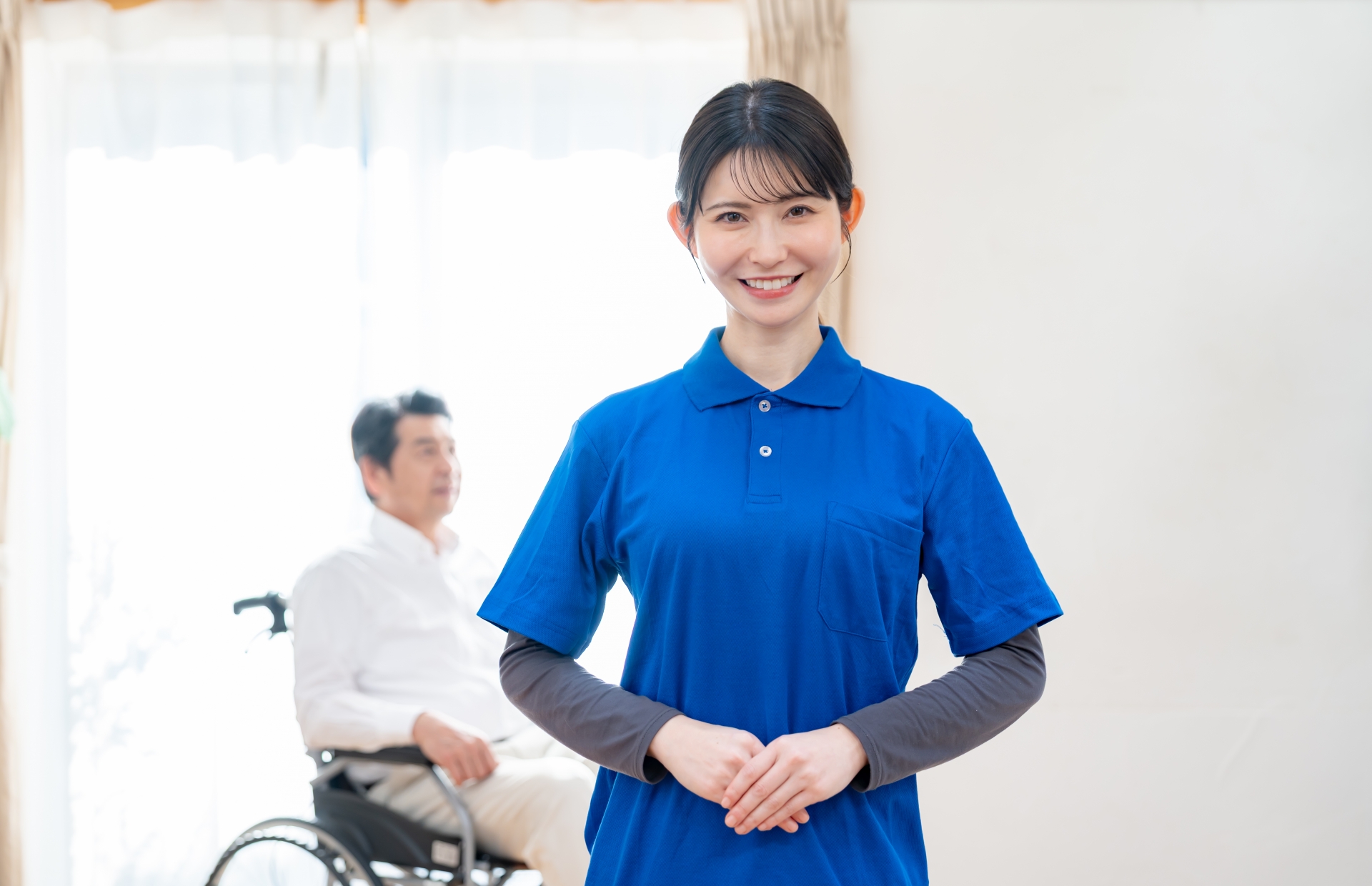 介護士の女性