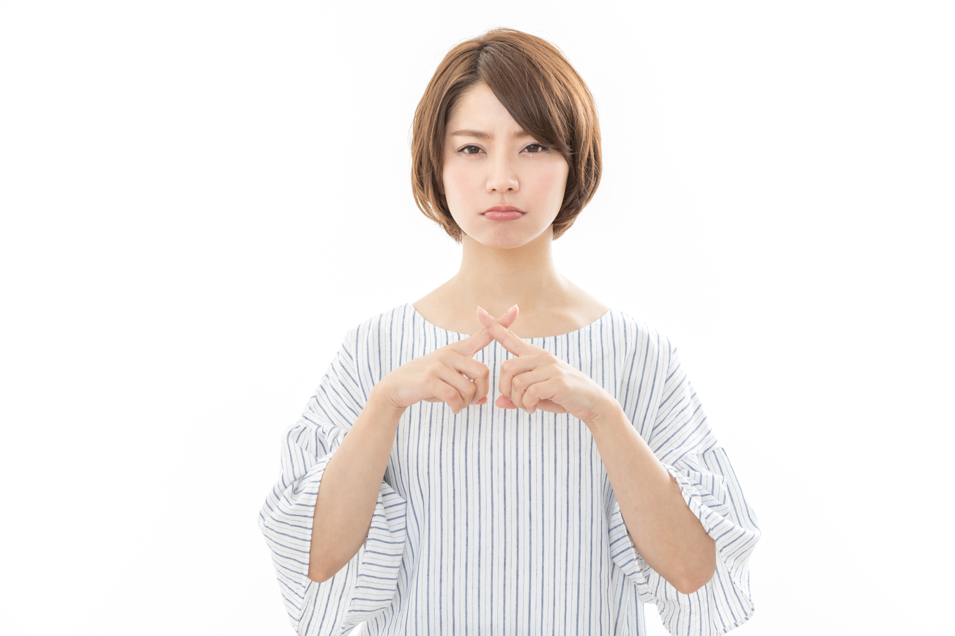 若い女性　NG