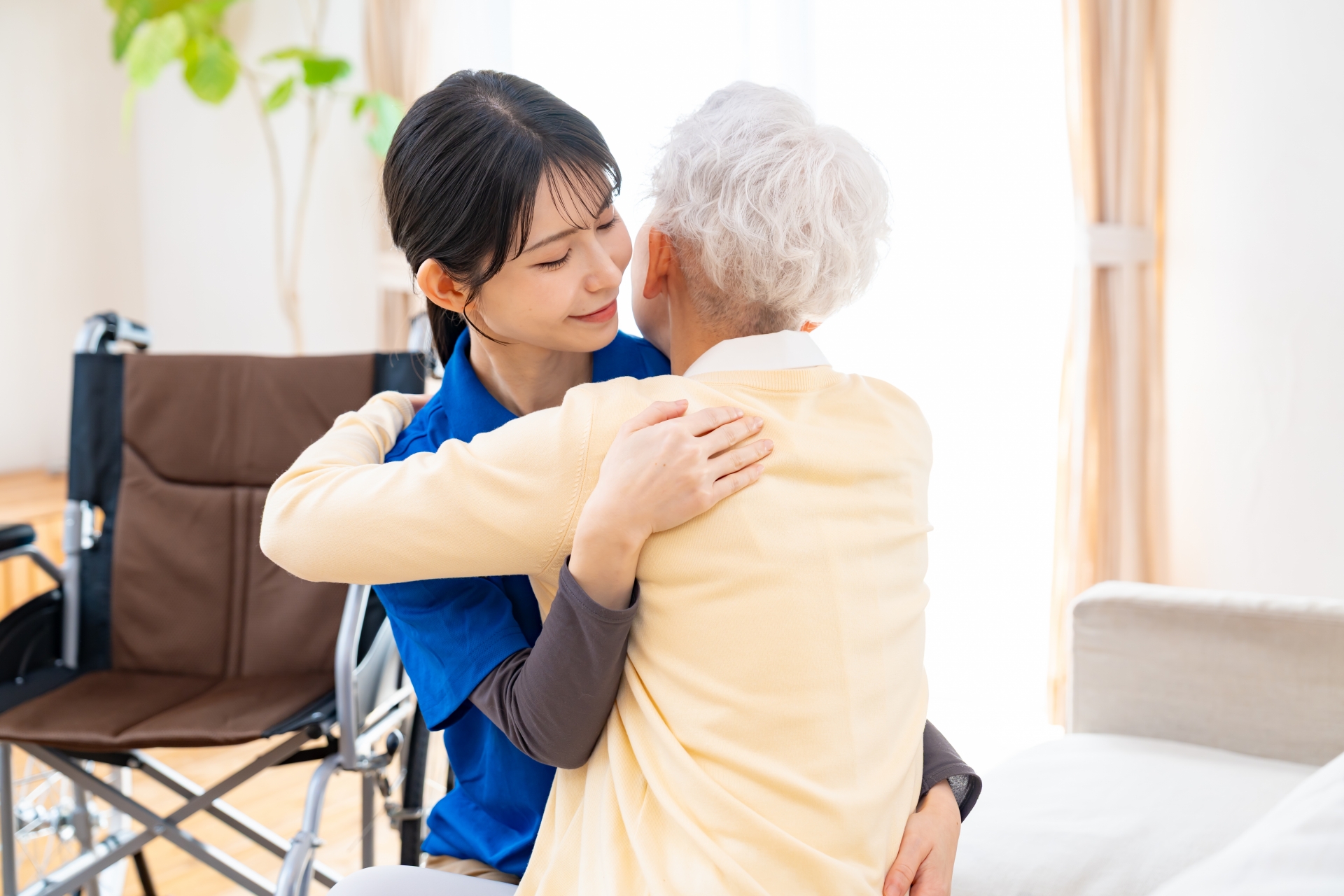 在宅介護での抱き上げ・身体介助