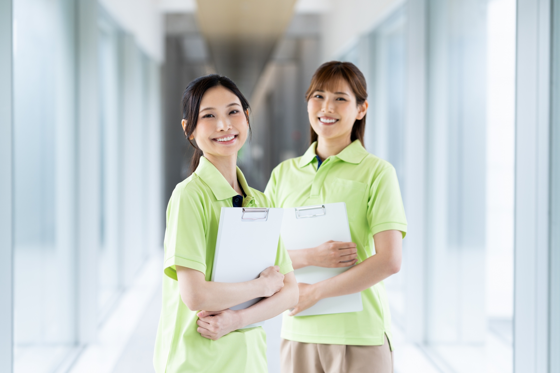 介護福祉士の若い女性